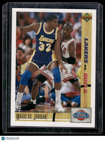 1991-92 Upper Deck Magic vs. Jordan #34b
