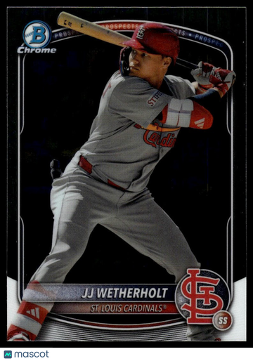 2025 Bowman Chrome JJ Wetherholt #BCP-241 Bowman Chrome Prospects