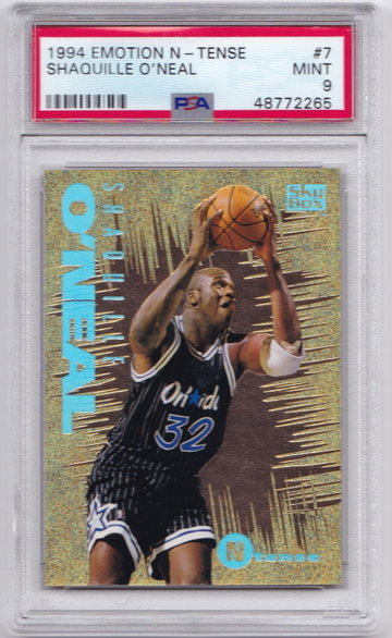 Shaquille O'Neal 1994 Emotion N-Tense PSA 9