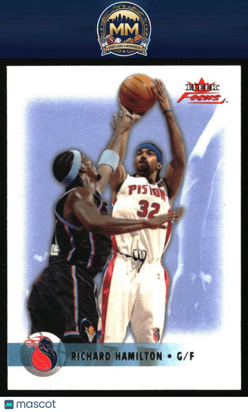 2003-04 Fleer Focus Richard Hamilton #37 Detroit Pistons