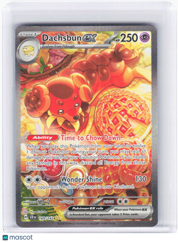Stellar Crown Dachsbun EX Holo Special Illustration Rare #169