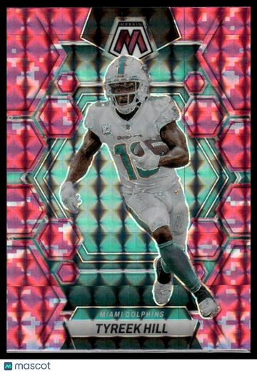 2023 Panini Mosaic Tyreek Hill #144 Camo Pink Mosaic