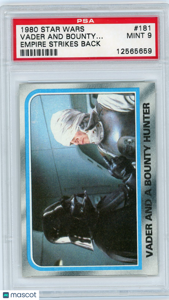 1980 Star Wars Empire Strikes Back Vader And A Bounty.. . #181 PSA 9