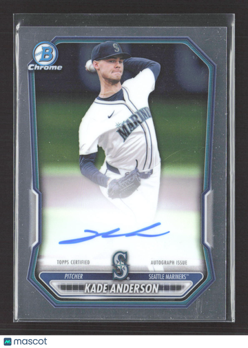 2026 Bowman Chrome Kade Anderson #CPA-KAN
