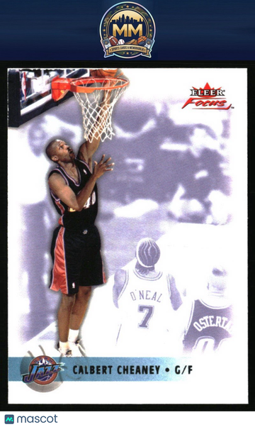 2003-04 Fleer Focus Calbert Cheaney #96 Utah Jazz