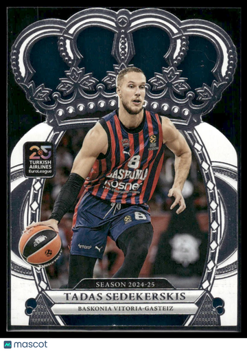2024-25 Panini Crown Royale Euroleague Tadas Sedekerskis #26