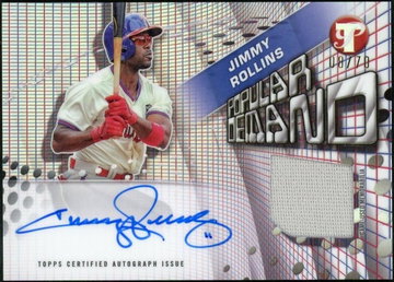 2025 Pristine PPDAR-JRO Jimmy Rollins Popular Demand Auto /75