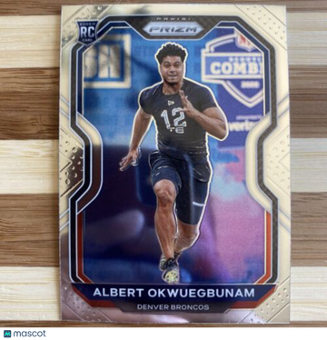 🔥2020 Panini Prizm Albert Okwuegbunam RC Denver Broncos TE1