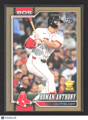 2026 Topps Series One Roman Anthony #189 Gold RC /