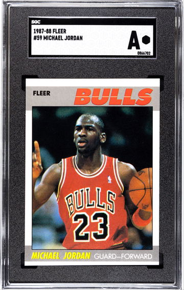 1987-88 Fleer Michael Jordan #59