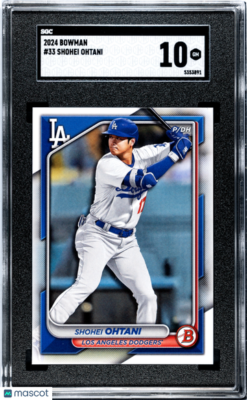 2024 Bowman Shohei Ohtani SGC 10