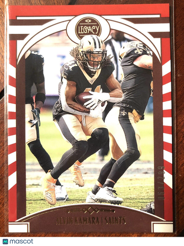 Alvin Kamara 2020 Legacy #78 Red Parallel #63/299 New Orleans Saints Free S&H