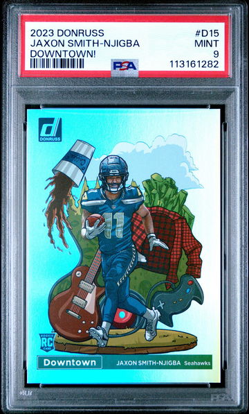 2023 Donruss Downtown! Jaxon Smith Njigba #D15 PSA 9