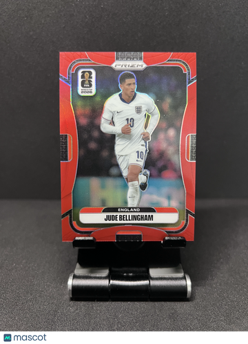 2026 PRIZM WORLD CUP Jude Bellingham #114 RED /50