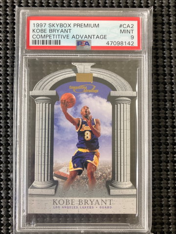 1997-98 SkyBox Premium Kobe Bryant Competitive Advantage PSA 9