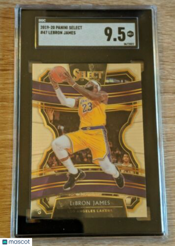2019 LeBron James #47 SGC 9.5