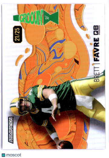 2024 Wild Card Alumination Groovin' Brett Favre #AG-BF /25