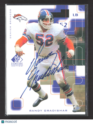 1999 Upper Deck SP Signature Edition Randy Gradishar #GR