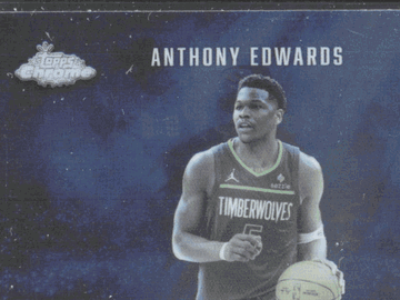 2026 Topps Chrome Utopia Highlights Anthony Edwards #UH-9