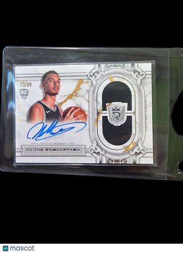 2024 2023/24 Topps Royalty Collection Basketball Victor Wembanyama #RRS-VW /99 Patch RC