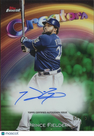 2025 Topps Finest Prince Fielder Topps