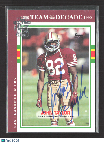 2004 Topps All-Time Fan Favorites John Taylor #FFA-JT