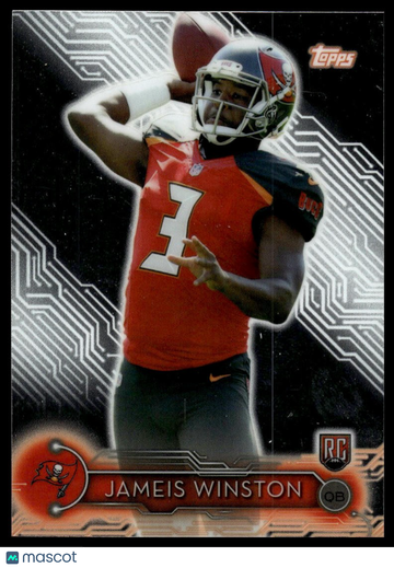 2015 Topps Jameis Winston #1 Holiday Mega Football