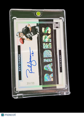 2022 Panini Impeccable Rich Gannon #ILA-RGA /99
