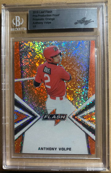 2019 Leaf Flash Anthony Volpe 