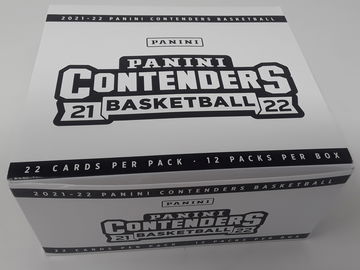 2021-22 Panini Contenders Basketball Cello fat pack box 12 packs