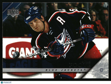 2005-06 Upper Deck Adam Foote #301 Columbus Blue Jackets