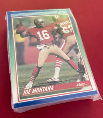 1990 Score Joe Montana #1 - 50 Pack