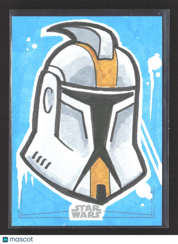2016 Topps Star Wars Silver Foil Sketch Card Eric Lehtonen Silver Foil Sketch #N/A