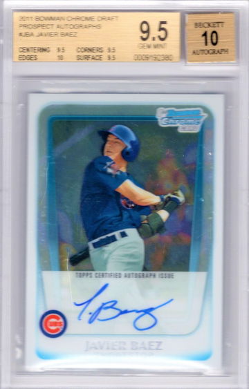 2011 Bowman Chrome Javier Baez