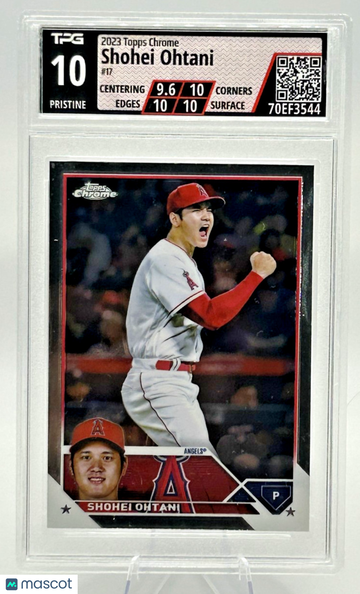 2023 Topps Chrome Shohei Ohtani #17 [Base] Base Set 10 Topps