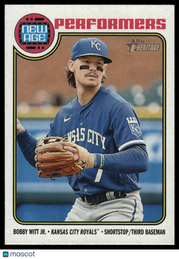 2023 Topps Heritage Bobby Witt Jr. #NA-16 New Age Performers