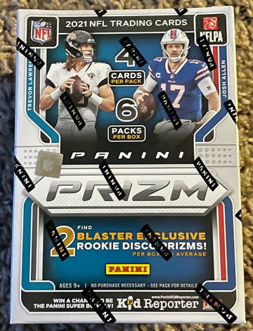 2021 Panini Prizm NFL Blaster Box