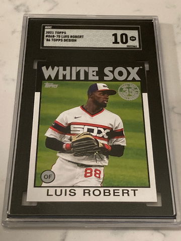 2021 TOPPS LUIS ROBERT SGC 10