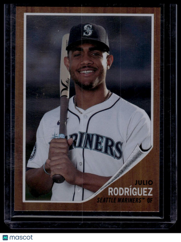 2025 Topps Heritage Julio Rodríguez #H25-11 Heritage 25th Anniversary Holographic