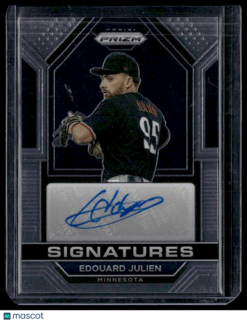 2023 Panini Prizm Edouard Julien #SIG-EJ Signatures AU