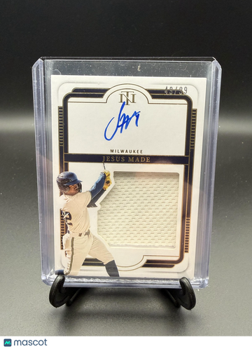 2025 Panini National Treasures Jesus Made #SL-JMD Silhouette Signatures SN AU