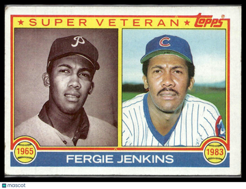 1983 Topps Fergie Jenkins #231