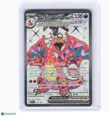 Obsidian Flames Charizard ex Holo Ultra Rare #215