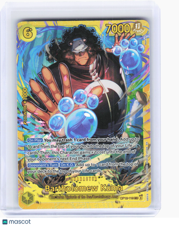 Legacy of the Master Bartholomew Kuma Foil Secret Rare #OP12-119