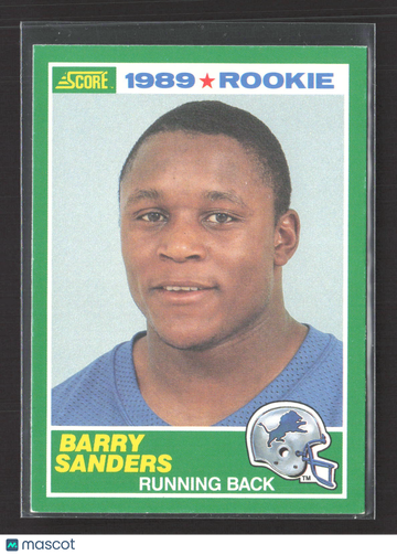1989 Score Barry Sanders #257