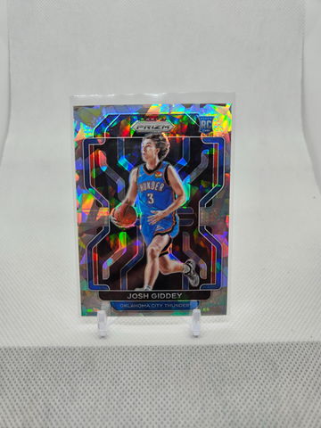 2021-22 Panini Prizm CRACKED ICE Josh Giddy ROOKIE