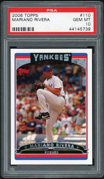 2006 Topps Mariano Rivera #110 PSA 10
