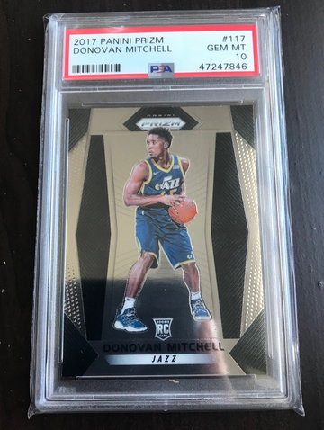 Donovan Mitchell 2017 Prizm #117