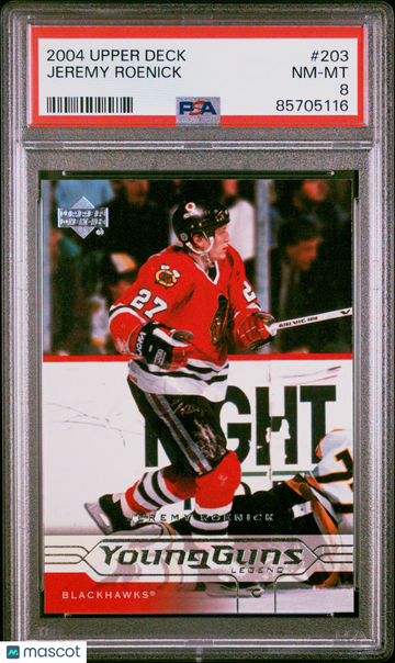 2004-05 Upper Deck Jeremy Roenick #203 PSA 8