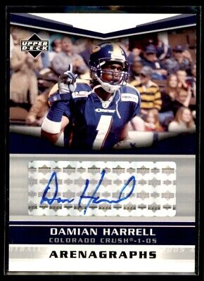 Damian Harrell 2005 Upper Deck AFL Arenagraphs Autograph Auto #DH-A Colorado